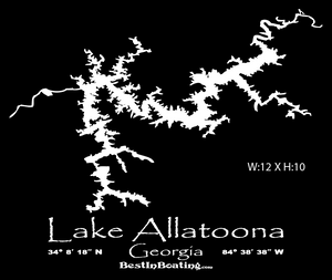 Lake Lanier "LAKE LIFE"  Sketch