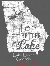 Load image into Gallery viewer, Lake Lanier &quot;Life if Better at the Lake&quot;