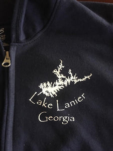 Lake Lanier Georgia State Map