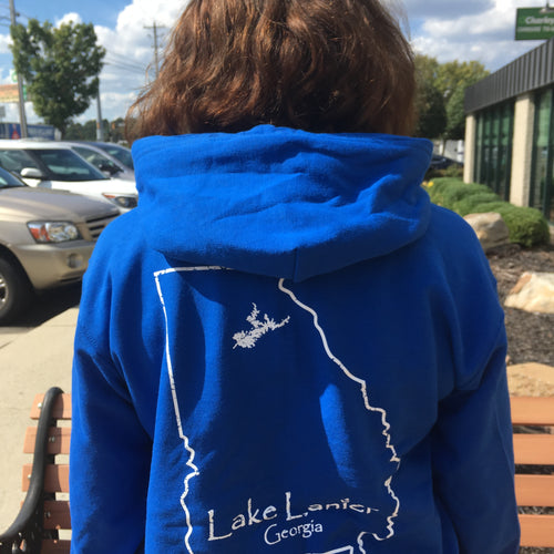 Lake Lanier Georgia State Map