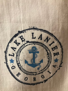 Lake Lanier Sack Dish Towels