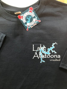 LAKE ALLATOONA LAKE MAP T-Shirt