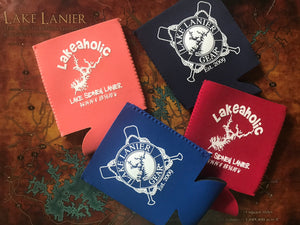 Lake Lanier LAKEAHOLIC Koozie!