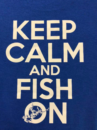 LAKE LANIER KEEP CALM FISH ON!