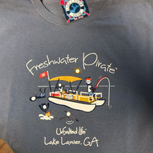 Load image into Gallery viewer, PONTOON Freshwater Pirate Lake Name Drop T