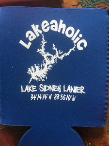 Lake Lanier LAKEAHOLIC Koozie!