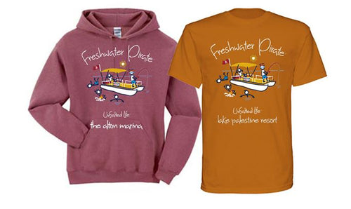 PONTOON Freshwater Pirate Lake Name Drop T